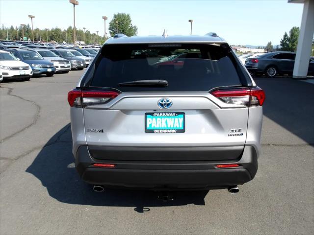 used 2021 Toyota RAV4 Hybrid car, priced at $19,995