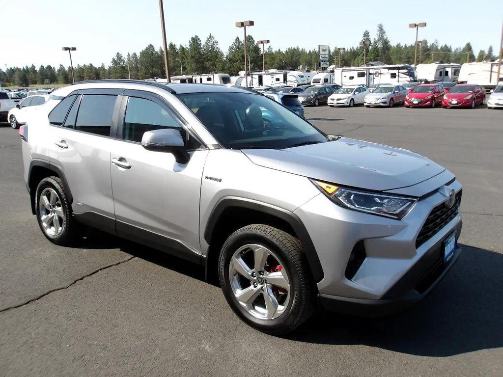 used 2021 Toyota RAV4 Hybrid car, priced at $19,745
