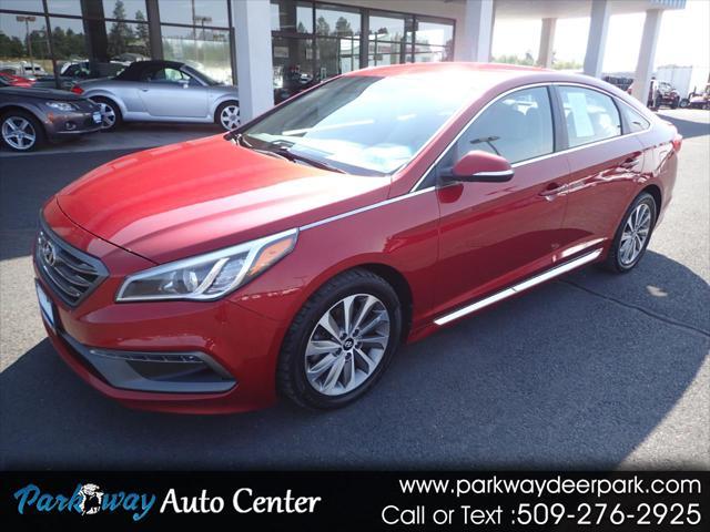 used 2015 Hyundai Sonata car, priced at $12,995