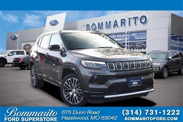 used 2022 Jeep Compass car, priced at $23,450