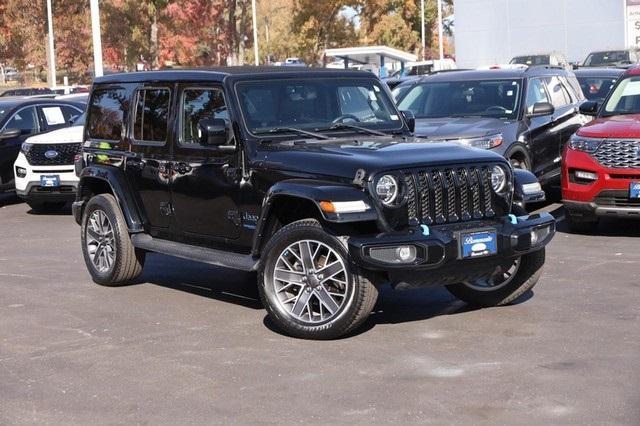 used 2022 Jeep Wrangler Unlimited 4xe car, priced at $29,950