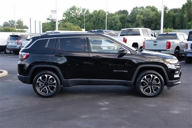 used 2022 Jeep Compass car, priced at $23,450
