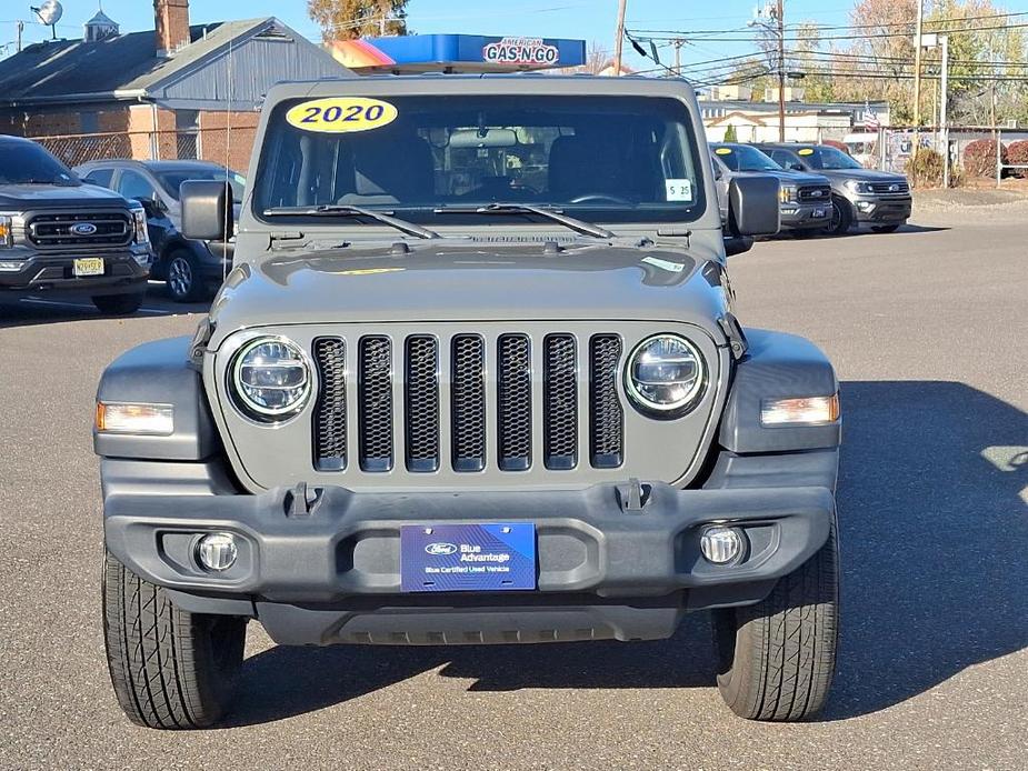 used 2020 Jeep Wrangler Unlimited car, priced at $28,295