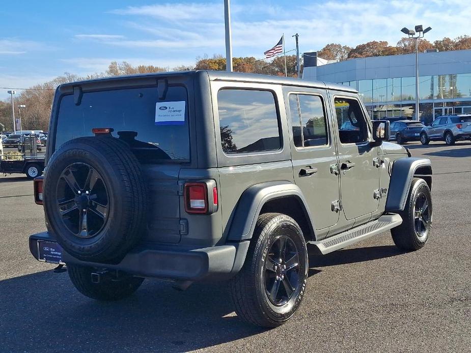 used 2020 Jeep Wrangler Unlimited car, priced at $28,295