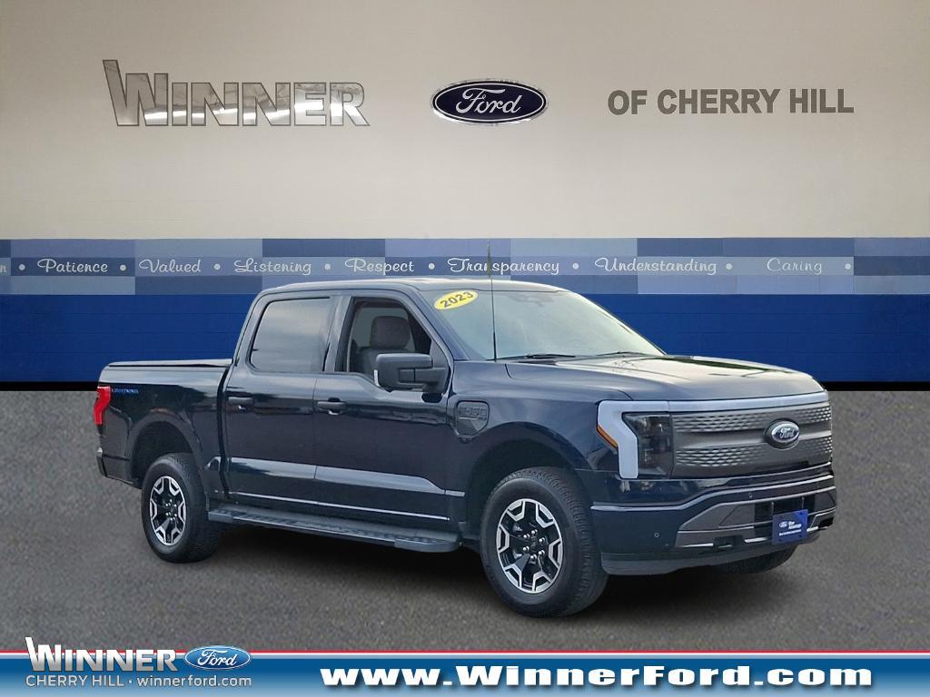 used 2023 Ford F-150 Lightning car, priced at $40,990