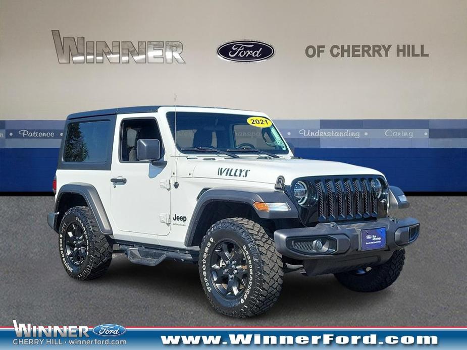 used 2021 Jeep Wrangler car, priced at $28,879