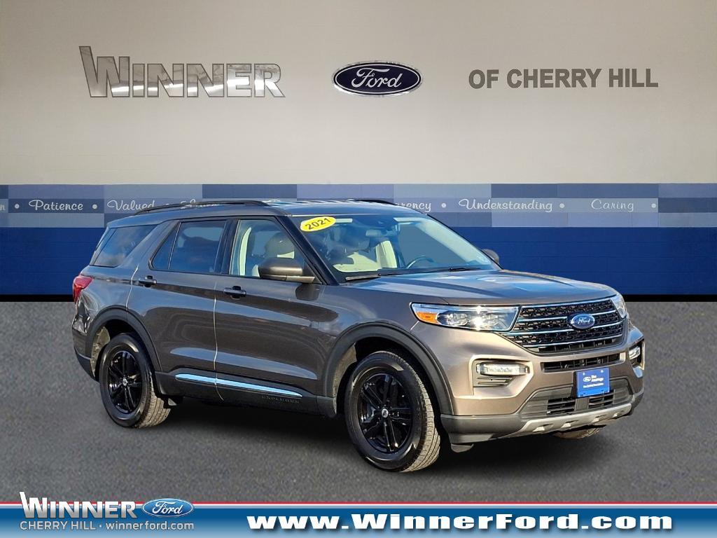 used 2021 Ford Explorer car, priced at $31,999