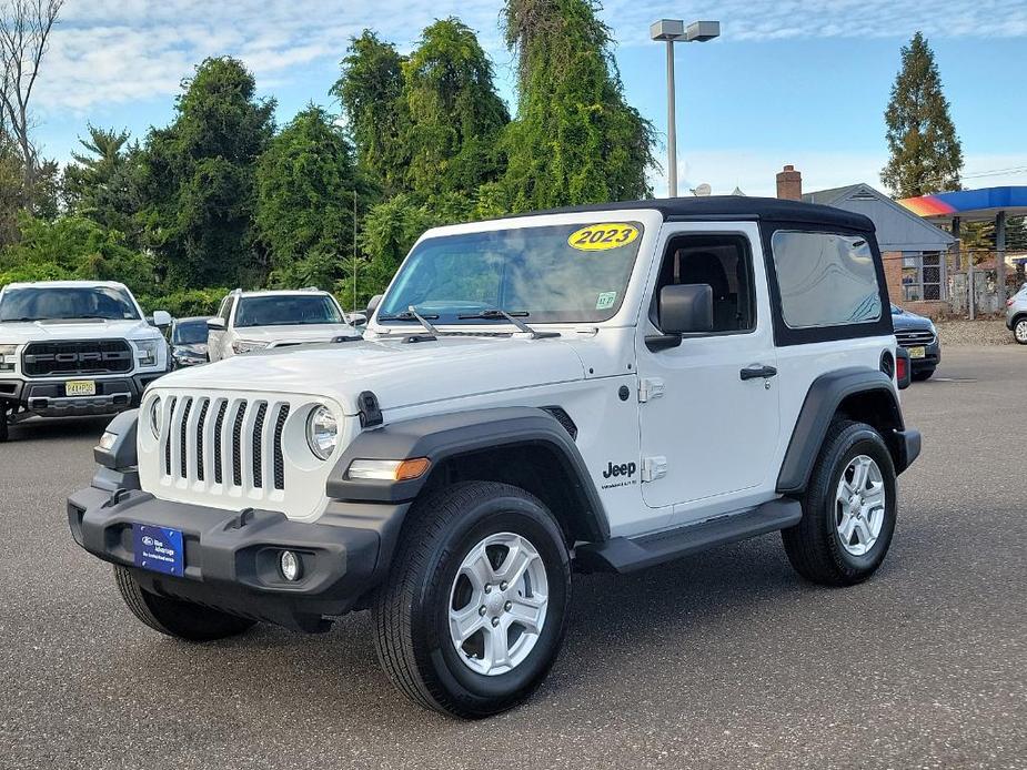 used 2023 Jeep Wrangler car, priced at $33,349