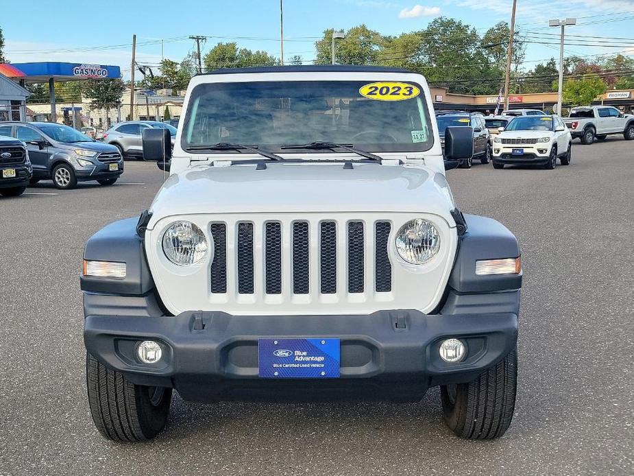 used 2023 Jeep Wrangler car, priced at $33,349