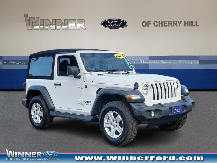 used 2023 Jeep Wrangler car, priced at $33,349