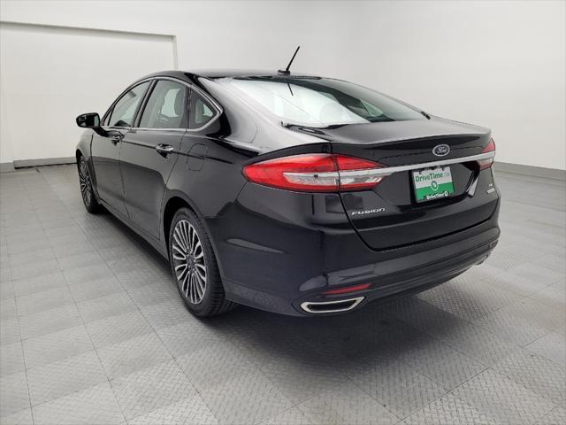 used 2017 Ford Fusion car, priced at $19,895