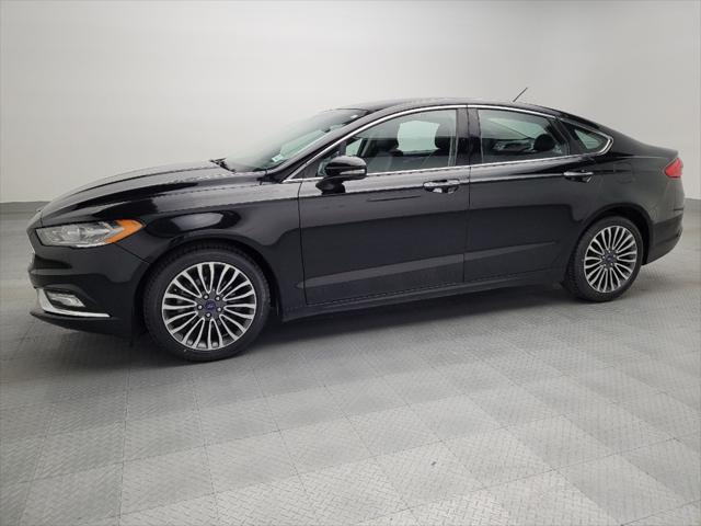 used 2017 Ford Fusion car, priced at $19,895