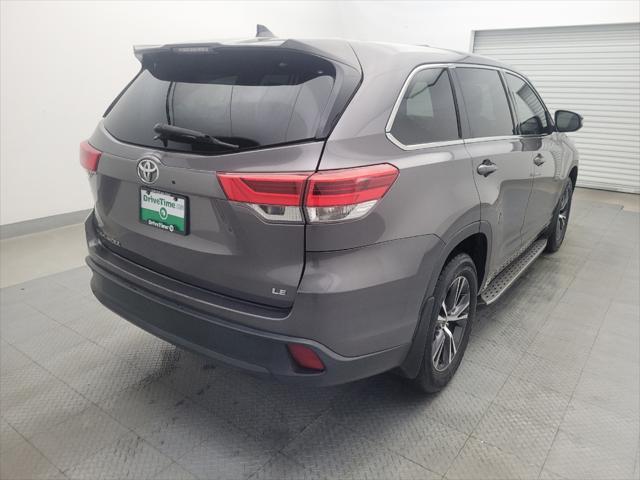 used 2017 Toyota Highlander car, priced at $22,495