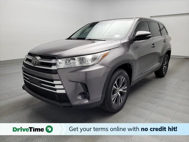 used 2019 Toyota Highlander car, priced at $21,795