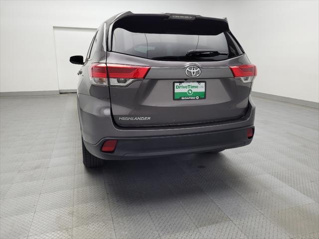 used 2019 Toyota Highlander car, priced at $21,795