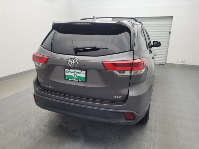 used 2019 Toyota Highlander car, priced at $26,895