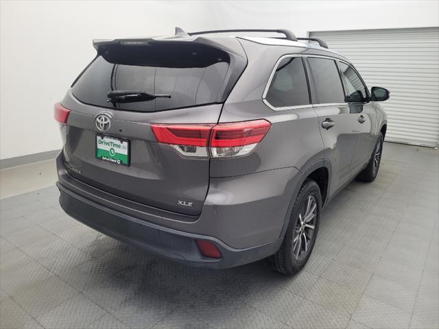 used 2019 Toyota Highlander car, priced at $26,895