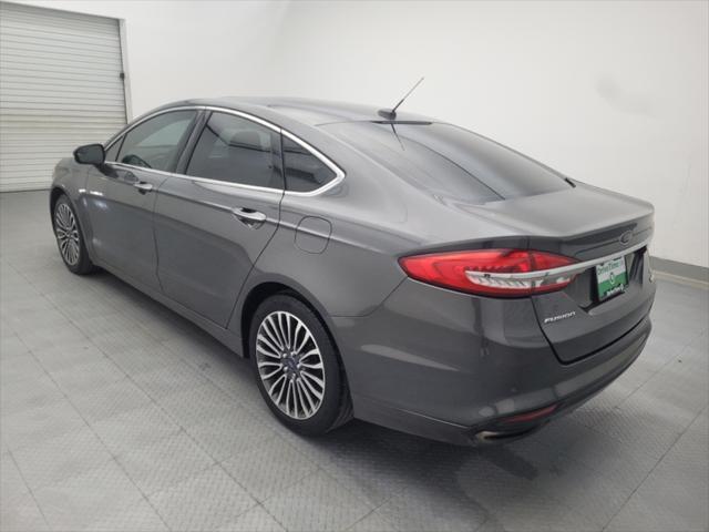 used 2017 Ford Fusion car, priced at $15,895