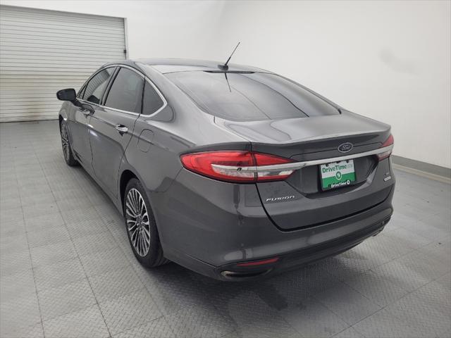 used 2017 Ford Fusion car, priced at $15,895