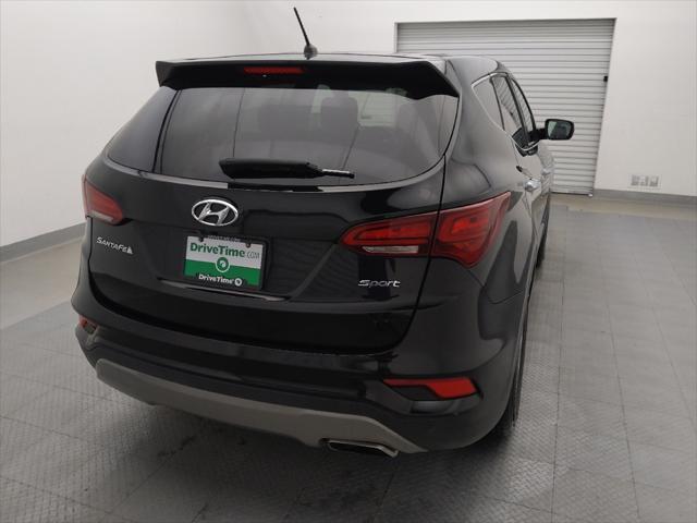 used 2018 Hyundai Santa Fe Sport car, priced at $15,995