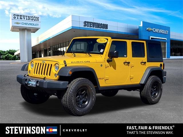 used 2015 Jeep Wrangler Unlimited car, priced at $27,299