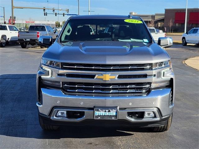 used 2021 Chevrolet Silverado 1500 car, priced at $34,919