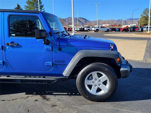 used 2016 Jeep Wrangler Unlimited car, priced at $17,988