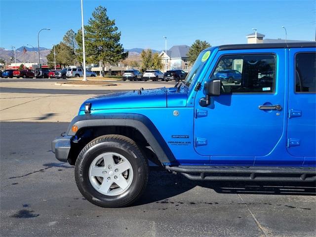 used 2016 Jeep Wrangler Unlimited car, priced at $17,988