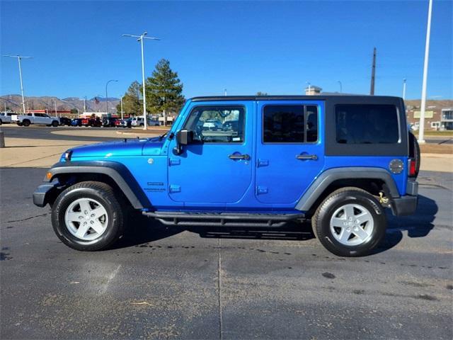 used 2016 Jeep Wrangler Unlimited car, priced at $17,988