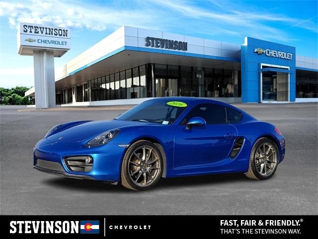 used 2016 Porsche Cayman car, priced at $37,189