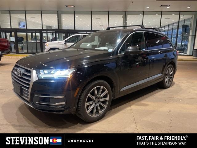 used 2018 Audi Q7 car, priced at $19,485