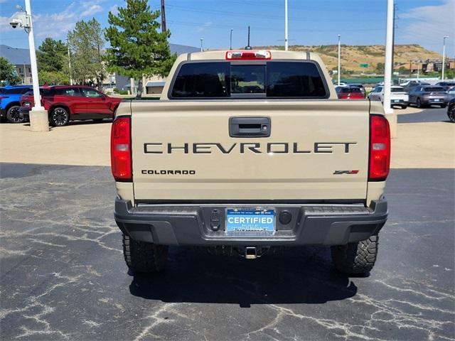 used 2021 Chevrolet Colorado car, priced at $35,740