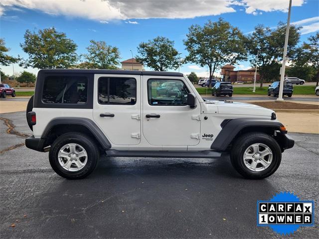 used 2021 Jeep Wrangler Unlimited car, priced at $28,506