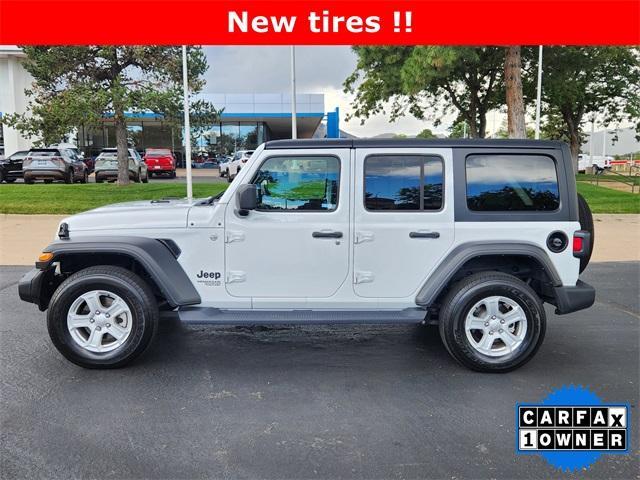 used 2021 Jeep Wrangler Unlimited car, priced at $28,506