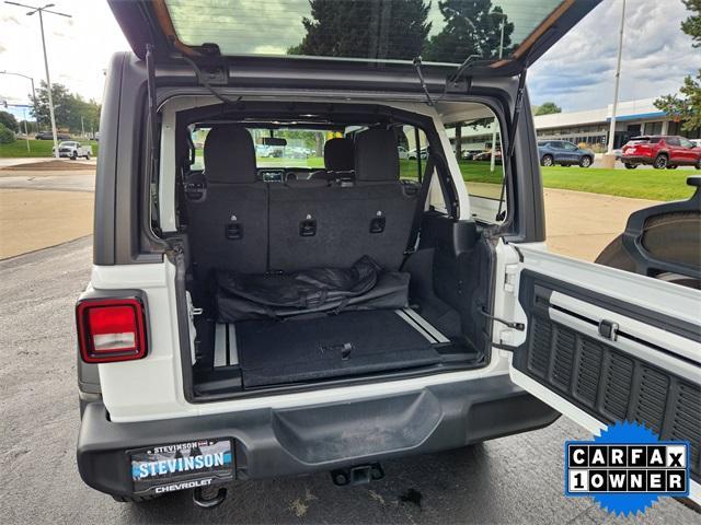used 2021 Jeep Wrangler Unlimited car, priced at $28,506