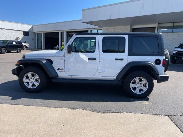 used 2021 Jeep Wrangler Unlimited car, priced at $31,950