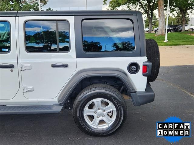 used 2021 Jeep Wrangler Unlimited car, priced at $28,506