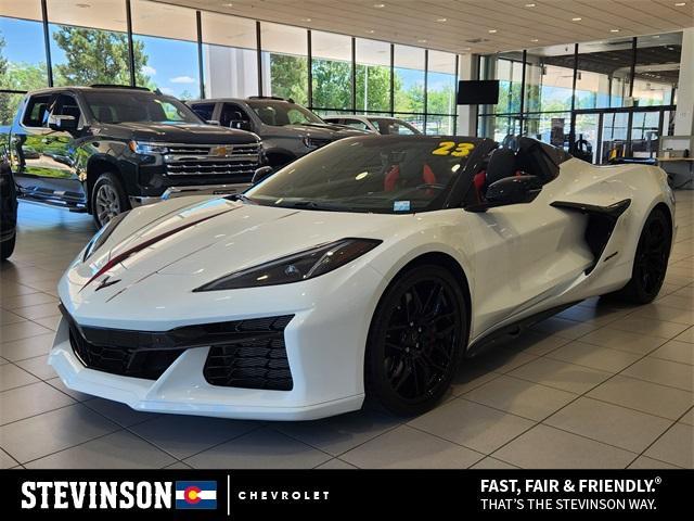 used 2023 Chevrolet Corvette car, priced at $128,100
