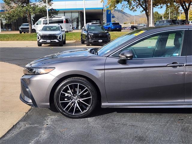 used 2021 Toyota Camry car, priced at $19,853