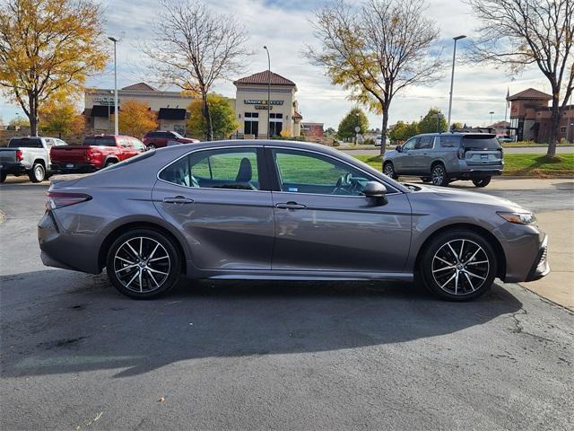 used 2021 Toyota Camry car, priced at $19,853