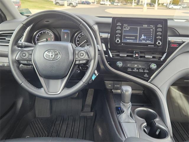 used 2021 Toyota Camry car, priced at $19,853