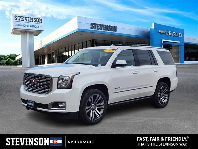 used 2018 GMC Yukon car, priced at $33,200