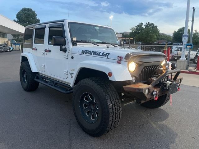 used 2015 Jeep Wrangler Unlimited car, priced at $21,300