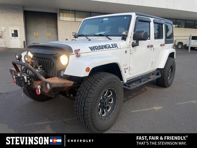 used 2015 Jeep Wrangler Unlimited car, priced at $21,300