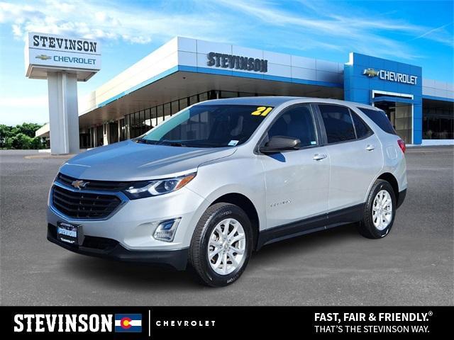 used 2021 Chevrolet Equinox car, priced at $18,427