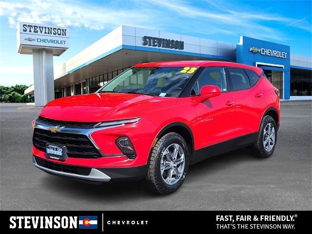 used 2023 Chevrolet Blazer car, priced at $24,199
