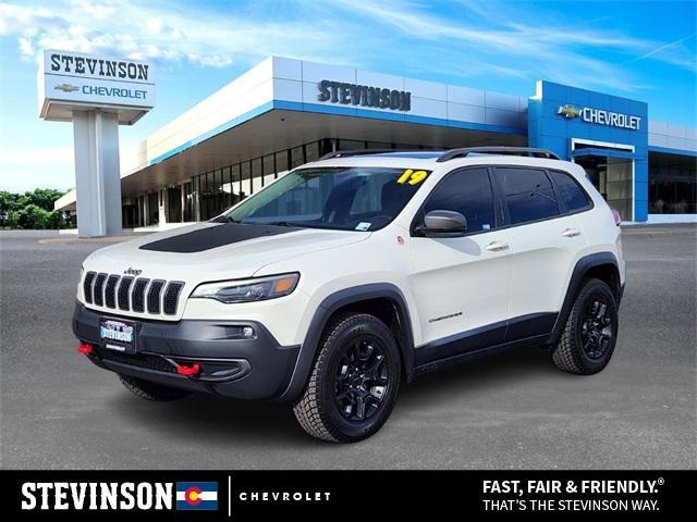 used 2019 Jeep Cherokee car, priced at $15,900