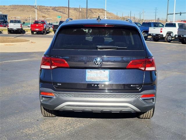 used 2023 Volkswagen Taos car, priced at $21,515