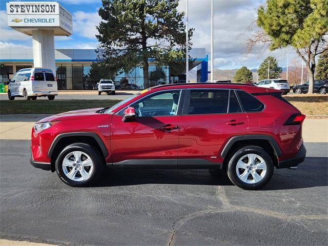 used 2020 Toyota RAV4 Hybrid car, priced at $23,300