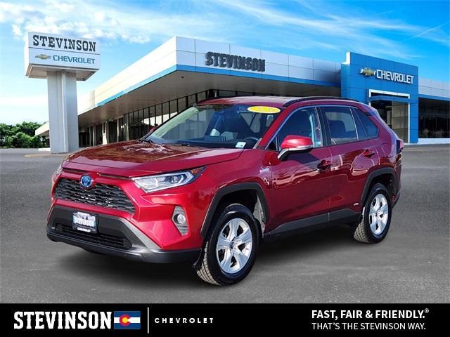 used 2020 Toyota RAV4 Hybrid car, priced at $23,300